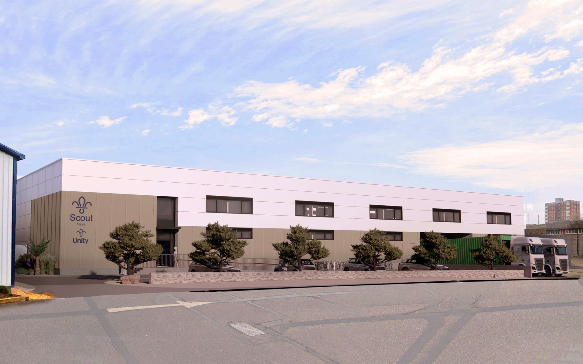 Scouts Warehouse: Slide 1